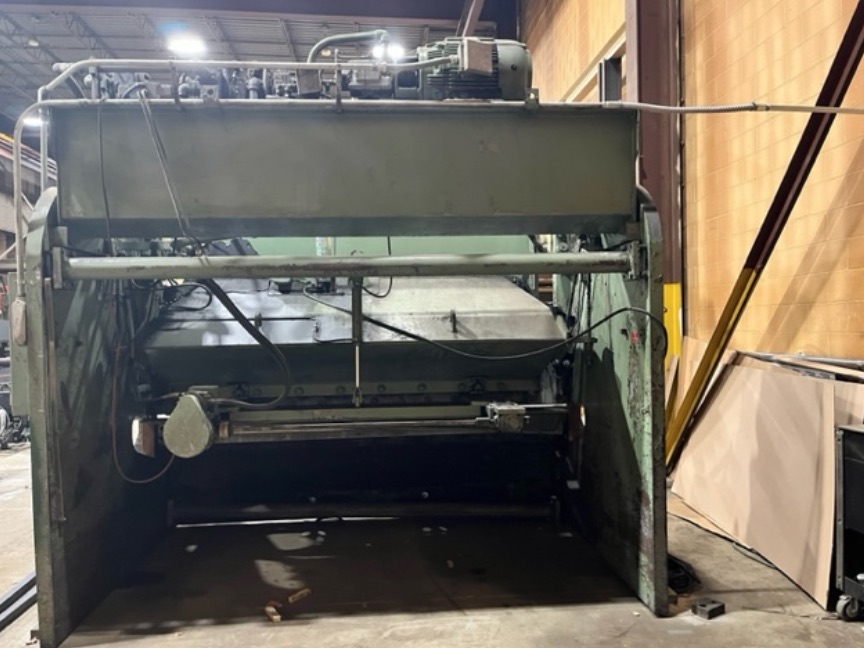3/4” X 12’ Pacific 500R12 Hydraulic Power Squaring Shear 